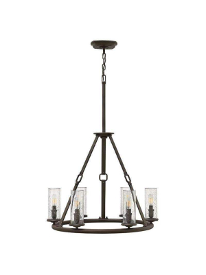 Dakota Chandelier Oil Rubbed Bronze