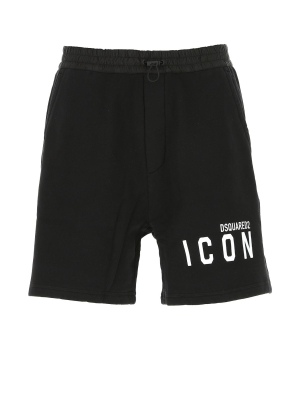 Dsquared2 Logo Print Bermuda Shorts