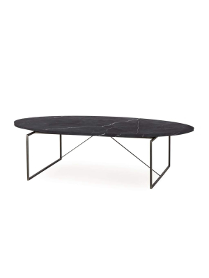 Georgina Coffee Table - Black Marble