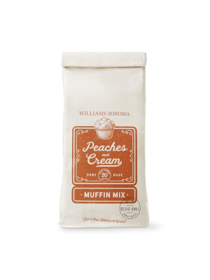 Williams Sonoma Peaches & Cream Muffin Mix