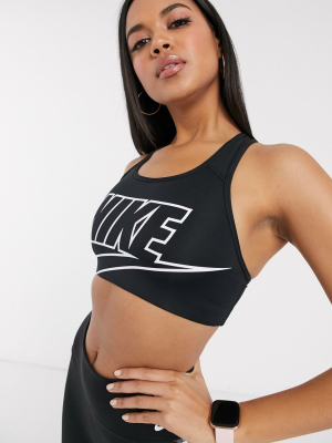 Nike Training Futura Bra In Black