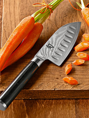 Shun Classic Hollow-ground 4" Santoku Knife