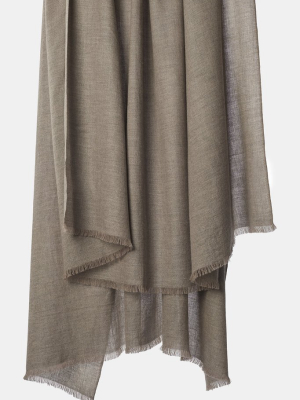 Saan Throw In Grey/taupe