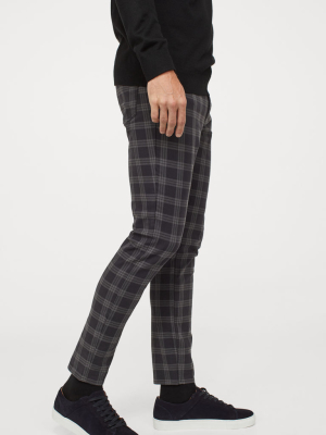 Skinny Fit Twill Pants