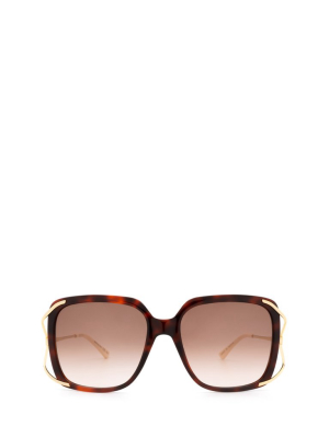 Gucci Eyewear Square Frame Sunglasses