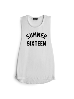 Summer Sixteen [muscle Tank]