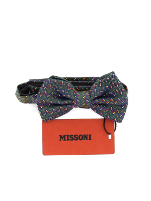 Missoni Patterned Bow Tie