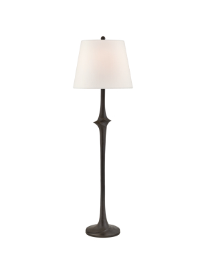 Bates Large Sculpted Floor Lamp In Various Colors