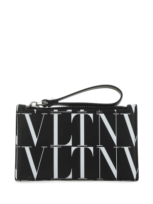 Valentino Vltn Times Zipped Cardholder