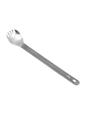 Toaks Ultralight Long Handled Titanium Camping Spork With Polished Head