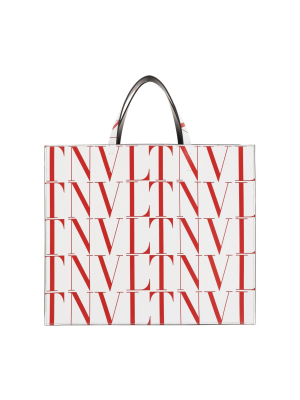 Valentino Vltn Times Tote Bag