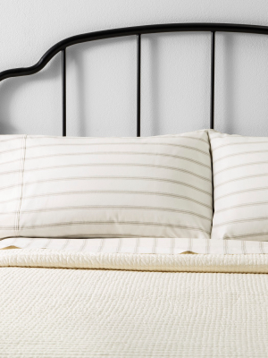 Solid Texture Stripe Quilt - Hearth & Hand™ With Magnolia