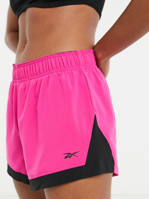 Reebok Training Shorts In Pink