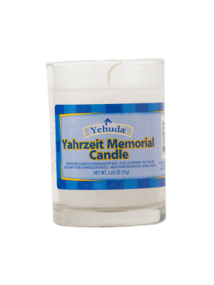 Yahrzeit Memorial 2.65oz - Yehuda