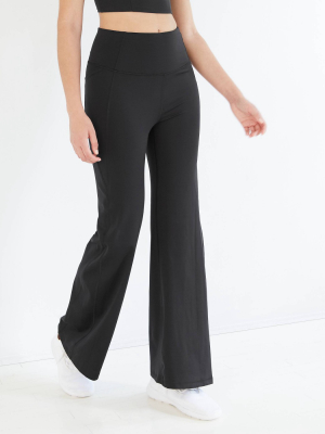 Women's Contour Power Waist High-waisted Flare Pants - All In Motion™ Black