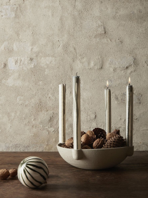 Bowl Ceramic Candle Holder - More Options