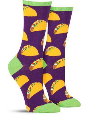 Tacos Socks | Womens