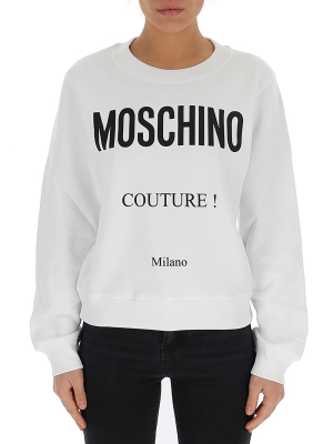 Moschino Logo Printed Sweatshirt