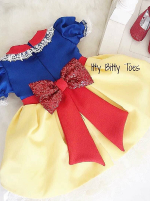 Snow White Inspired Dress