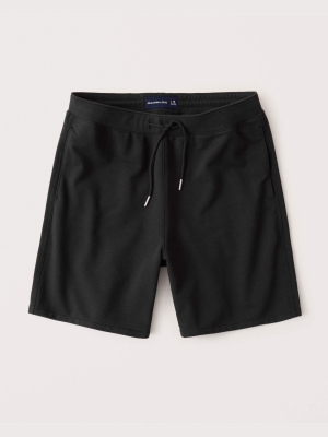 Stretch Terry Pull-on Shorts