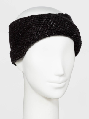 Women's Hand Knit Headband - Universal Thread™ One Size