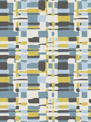 Retro Plaid Peel & Stick Wallpaper In Multi By Roommates For York Wallcoverings