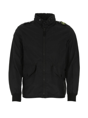 Stone Island Front Pockets Zipped Jacket