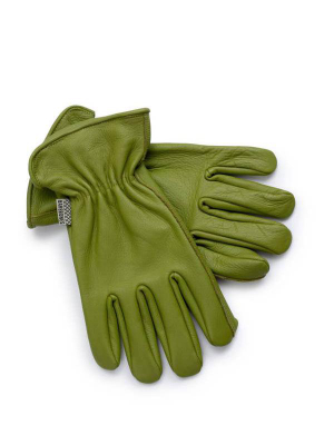 Classic Work Gloves: Olive