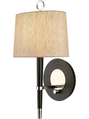 Ventana Sconce Polished Nickel