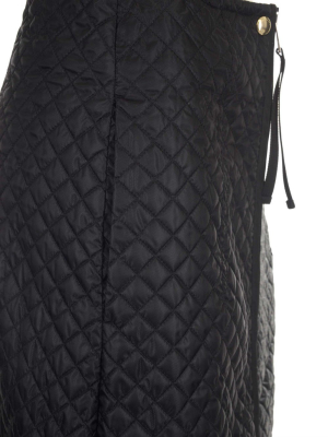 Moncler 1952 Quilted Zipped Skirt