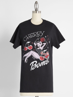 Cherry Bomb Graphic Tee