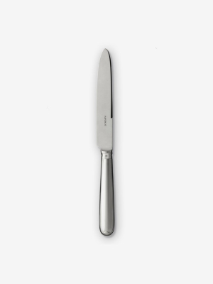 Consulat Dinner Knife In Silver Plate By Puiforcat