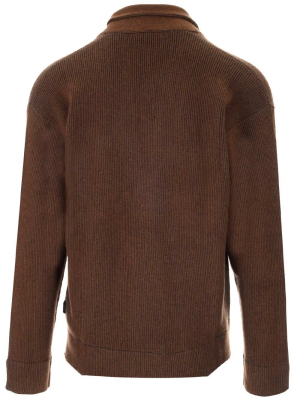 Z Zegna Buttoned Knitted Cardigan