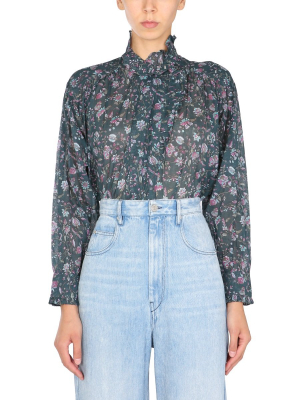 Isabel Marant Étoile Pamias Floral Printed Blouse