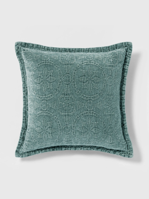 Washed Chenille Pillow - Threshold™