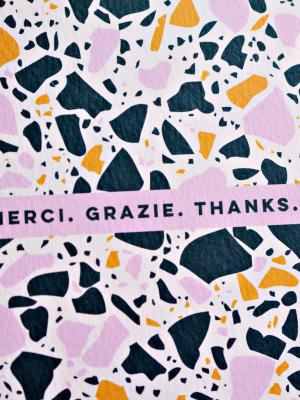 The Completist Merci Grazie Thanks