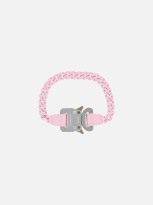 1017 Alyx 9sm Chainlink Buckle Bracelet L/xl - Pink