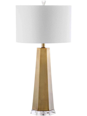 Audrey Table Lamp Brass Gold (set Of 2)