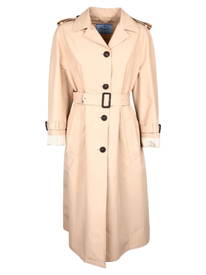 Prada Belted Trench Coat