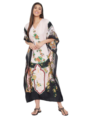 Polyester Kaftan Dress - Plus