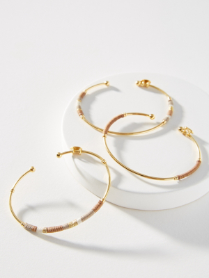 Gas Bijoux Zanzibar Cuff Bracelet Set