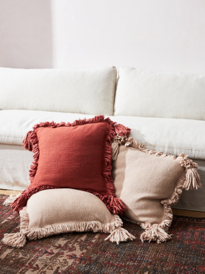 Amber Lewis For Anthropologie Fringed Joshua Pillow