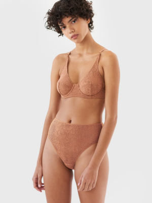 Waverly Underwire Bra Honey