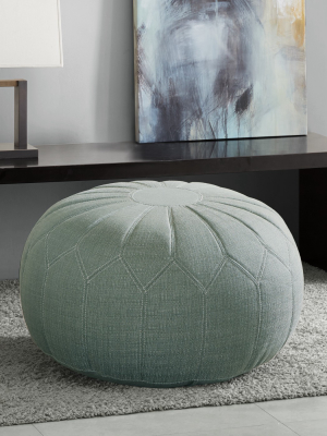 Avery Round Pouf Ottoman