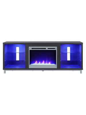 Yorkshire Fireplace Tv Stand For Tvs Up To 70" Wide - Room & Joy