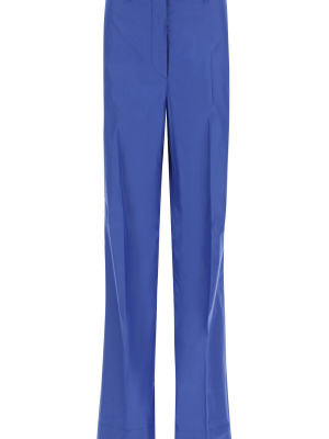 Sportmax Enna Palazzo Poplin Trousers