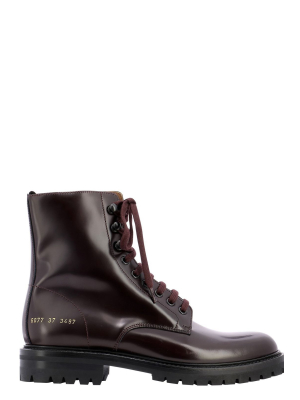 Common Projects Military Combat Boots