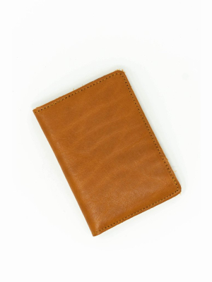 Moniker Leather Passport Wallet
