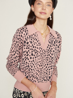 Cecily - Camel Ombre Leopard