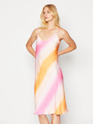 Tie-dye Slip Dress